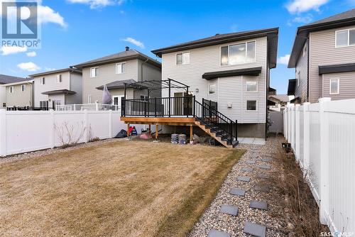 3795 Gee Crescent, Regina, SK - Outdoor With Deck Patio Veranda With Exterior