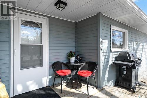 105 Edward Street, Balcarres, SK - Outdoor With Deck Patio Veranda With Exterior