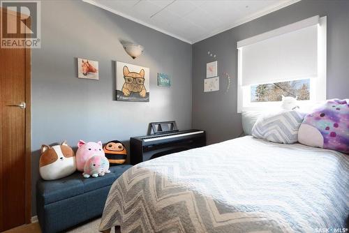 105 Edward Street, Balcarres, SK - Indoor Photo Showing Bedroom