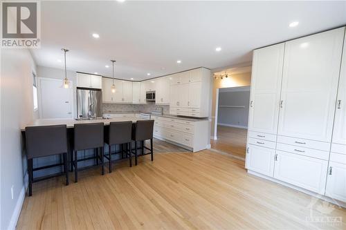 Main Floor Kitchen - 564 Highcroft Avenue, Ottawa, ON - Indoor Photo Showing Kitchen With Upgraded Kitchen
