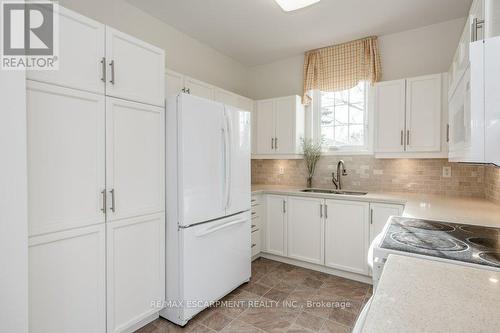 233 Silverbirch Boulevard, Hamilton, ON - Indoor Photo Showing Kitchen With Double Sink