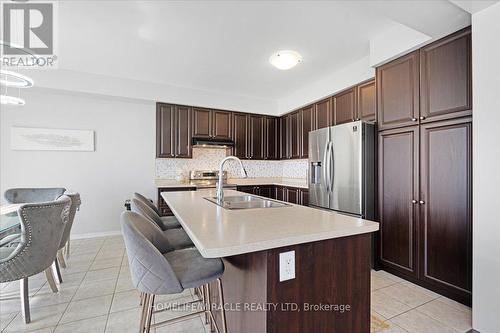 107 Longboat Run W Rd W, Brantford, ON - Indoor Photo Showing Kitchen With Double Sink