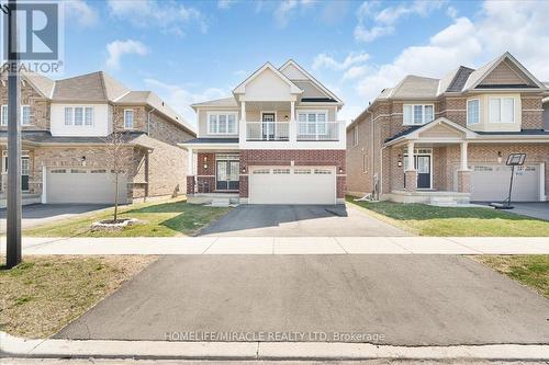 107 Longboat Run W Road W, Brantford, ON - Outdoor With Balcony With Facade