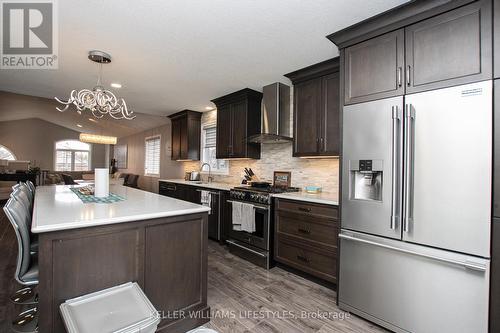 12 Hickory Lane, St. Thomas, ON - Indoor Photo Showing Kitchen With Upgraded Kitchen