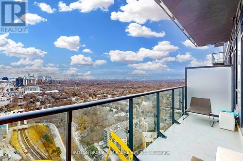 3802 - 825 Church Street, Toronto, ON - Outdoor With Balcony With View