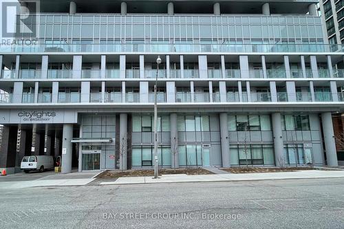 #1610 -99 Broadway Ave, Toronto, ON - Outdoor With Balcony With Facade