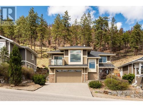 222 Upper Canyon Drive N, Kelowna, BC - Outdoor With Balcony With Facade