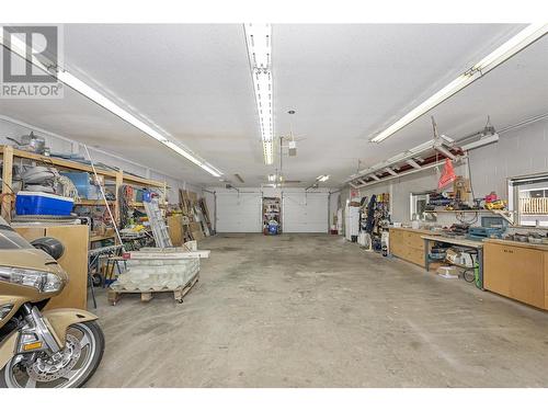 3323 Powerhouse Road, Armstrong, BC - Indoor Photo Showing Garage