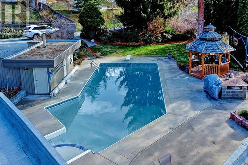477 Okaview Road, Kelowna, BC - Outdoor With In Ground Pool With Backyard