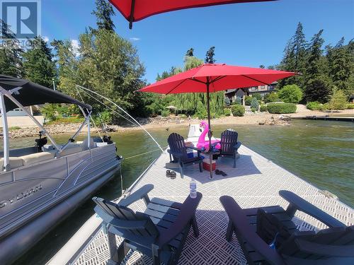 3304 Gray Road, Blind Bay, BC - Outdoor With Body Of Water With Deck Patio Veranda