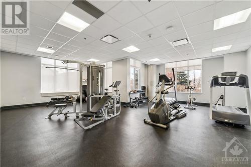 90 Landry Street Unit#1406, Ottawa, ON - Indoor Photo Showing Gym Room
