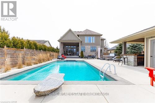 119 Harris Road, Middlesex Centre, ON - Outdoor With In Ground Pool