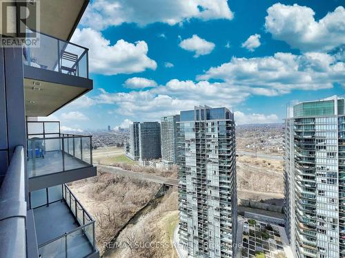 2707 - 36 Park Lawn Road, Toronto, ON - Outdoor With Balcony With View