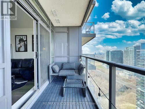 #2707 -36 Park Lawn Rd, Toronto, ON - Outdoor With Balcony With Exterior