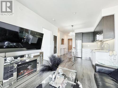 2707 - 36 Park Lawn Road, Toronto, ON - Indoor With Fireplace