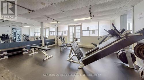 804 - 3501 Glen Erin Drive, Mississauga, ON - Indoor Photo Showing Gym Room