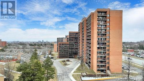 804 - 3501 Glen Erin Drive, Mississauga, ON - Outdoor With Balcony With Facade