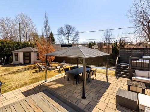 Backyard - 3242 Rue De L'Hamamélis, Saint-Bruno-De-Montarville, QC - Outdoor With Deck Patio Veranda