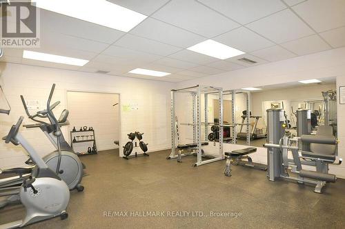 #406 -40 Baif Blvd, Richmond Hill, ON - Indoor Photo Showing Gym Room