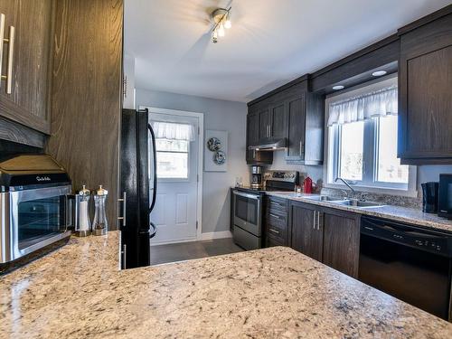 Dwelling - 491 Rue Lussier, Rivière-Rouge, QC - Indoor Photo Showing Kitchen With Double Sink