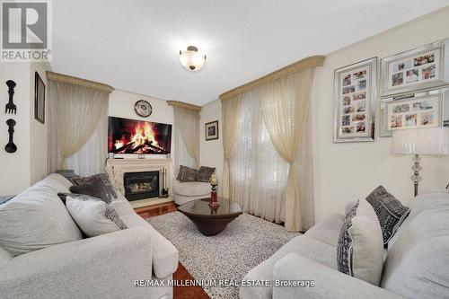 1 Lourakis St, Richmond Hill, ON - Indoor Photo Showing Other Room With Fireplace