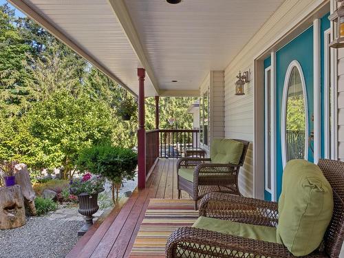 6249 Island Hwy, Union Bay, BC - Outdoor With Deck Patio Veranda With Exterior