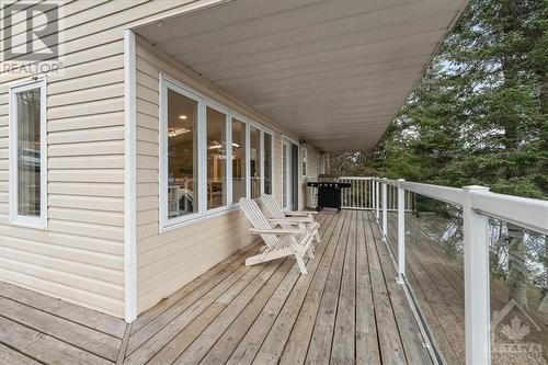 3645A Calabogie Road, Calabogie, ON - Outdoor With Deck Patio Veranda With Exterior