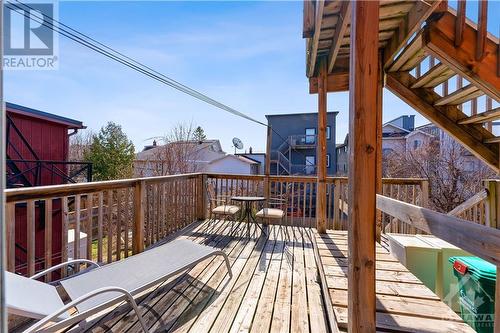 Unit 2 - Back Terrace - 128 Flora Street, Ottawa, ON - Outdoor With Exterior