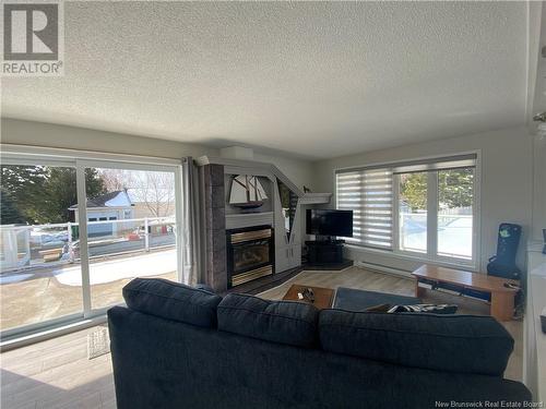 159 Chemin Du Bassin, Petit-Rocher-Nord, NB - Indoor Photo Showing Living Room With Fireplace