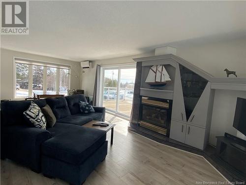 159 Chemin Du Bassin, Petit-Rocher-Nord, NB - Indoor Photo Showing Living Room With Fireplace