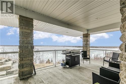 2130 Fire Route 0, Azilda, ON - Outdoor With Body Of Water With Deck Patio Veranda With View With Exterior