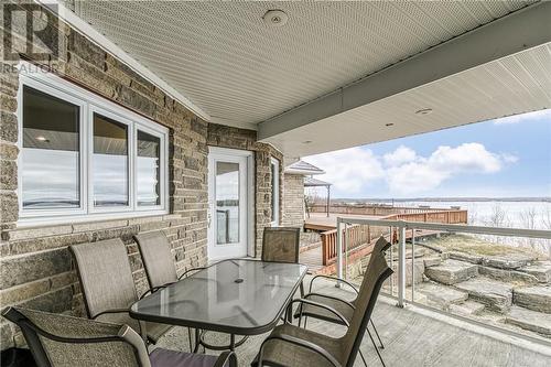 2130 Fire Route 0, Azilda, ON - Outdoor With Deck Patio Veranda With Exterior