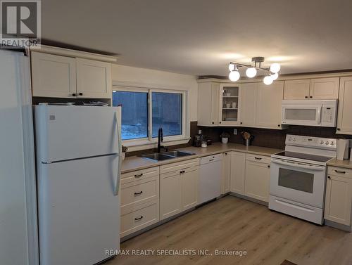 20194 Main St, Caledon, ON - Indoor Photo Showing Kitchen With Double Sink