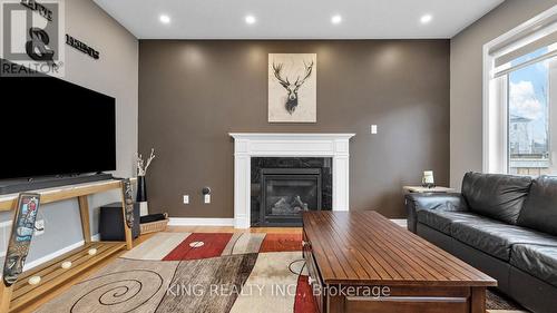 7 Porter Dr, Orangeville, ON - Indoor Photo Showing Other Room With Fireplace