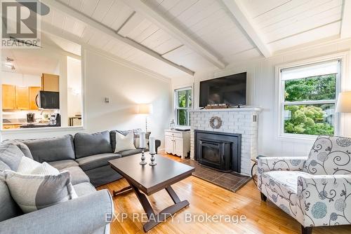 113 Victoria Beach Rd, Cramahe, ON - Indoor Photo Showing Living Room With Fireplace