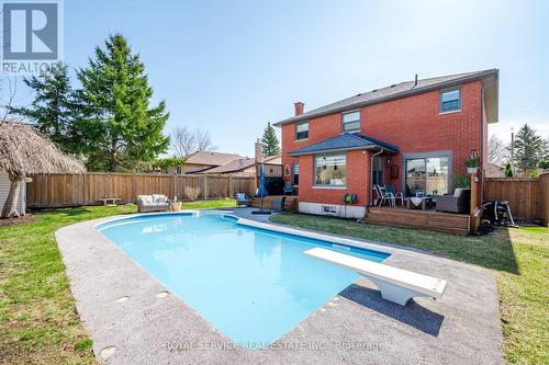 2138 Lorraine Dr, Peterborough, ON - Outdoor With In Ground Pool With Deck Patio Veranda With Backyard