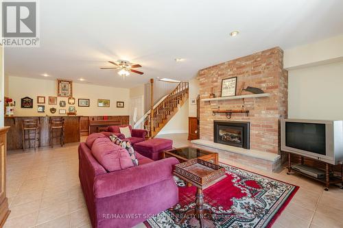 15480 10Th Concession, King, ON - Indoor Photo Showing Living Room With Fireplace