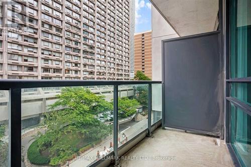 #505 -1121 Bay St, Toronto, ON - Outdoor With Balcony