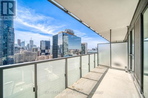 #2610 -15 Grenville St, Toronto, ON - Outdoor With Balcony With View With Exterior