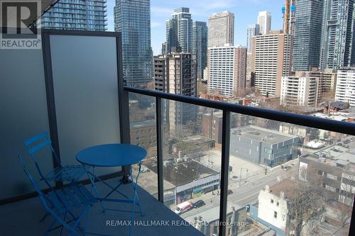 1507 - 81 Wellesley Street E, Toronto, ON - Outdoor With Balcony