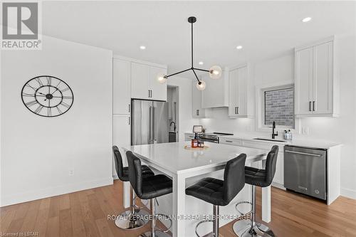 266 Hesselman Crescent, London, ON - Indoor Photo Showing Kitchen With Stainless Steel Kitchen With Upgraded Kitchen