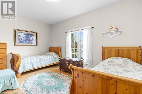 Water views here too. - 157 Georgian Dr Drive, Northern Bruce Peninsula, ON - Indoor Photo Showing Bedroom
