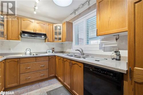 1030 Colborne Street E Unit# 18, Brantford, ON - Indoor Photo Showing Kitchen With Double Sink