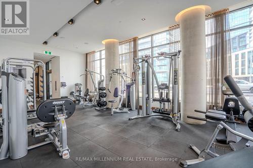 #1010 -7895 Jane St W, Vaughan, ON - Indoor Photo Showing Gym Room