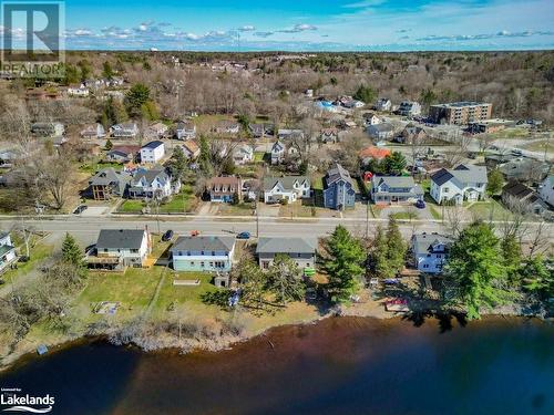 Aerial of area - 23 River Street, Parry Sound, ON - Outdoor With Body Of Water With View