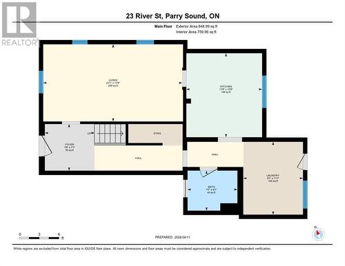 Floor Plans - main house - main floor - 23 River Street, Parry Sound, ON - Other