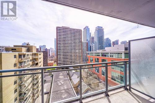 #1015 -45 Charles St E, Toronto, ON - Outdoor With Balcony