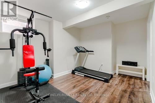 498 Wettlaufer Terr, Milton, ON - Indoor Photo Showing Gym Room
