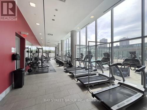 1707 - 103 The Queensway Avenue, Toronto, ON - Indoor Photo Showing Gym Room