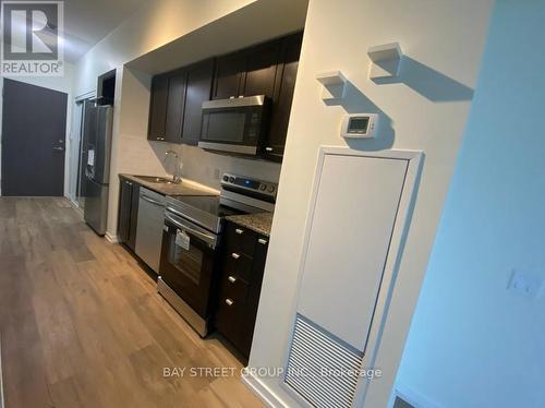 1707 - 103 The Queensway Avenue, Toronto, ON - Indoor Photo Showing Kitchen With Stainless Steel Kitchen With Double Sink